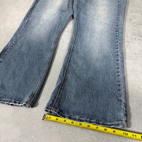 Maurices Blue Bootcut Jeans - Size: 18 Short - Picture 2 of 9